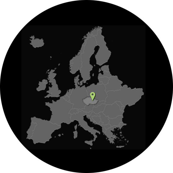 mapa evropy contipro